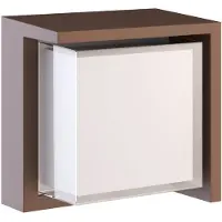 Beneito Faure Blis Lampe Murale d'Extérieur Corten | Square