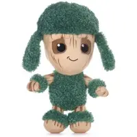 Marvel Groot Ich Bin Groot Teddy 30 cm Golden Golden Taille unique