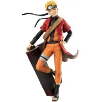 Megahouse Figure Naruto Shippuden Naruto G.e.mseries Pvc 1/8 Uzumaki Sage Mode 19 Cm