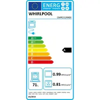 Whirlpool - Four pyrolyse encastrable - inox - OMR551RR0X