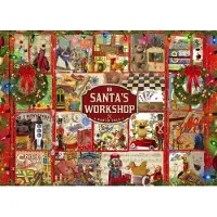 Bluebird Puzzle Noël Atelier du Père Noël - 500 pièces