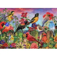 Bluebird Puzzle Birds and Blooms Garden
