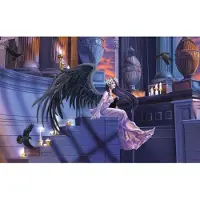 Sunsout Puzzle Onyx Angel - 550 Teile Fantasy Puzzle
