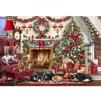 Bluebird Puzzle Puzzlemotiv Cosy Fireplace - 1000 Teile - Puzzle d'hiver