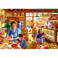 Bluebird Puzzle Puzzle Nostalgic Cake shop - 1000 Teile Puzzlespaß