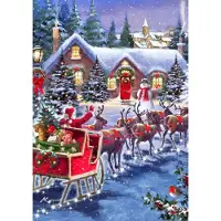 Bluebird Puzzle Puzzle Santa And Sleigh - 500 à 999 pièces