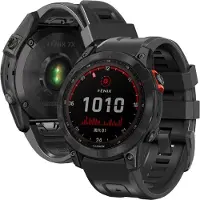 Tech-Protect Icon Garmin Fenix 3/5x/3hr/5x Plus/6x/6x Pro/7x Strap Noir