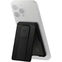 Uniq Heldro ID magnetyczny portfel z podpórką i opaską czarny/midnight black, Noir