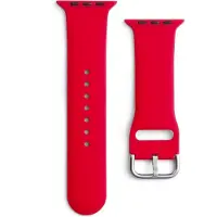 ILike Strap APS Silicone Watch Band Ultra / 8/7/6/5/4/3/2 / SE (49/45/44 / 42mm) Strap Watchband (42 mm, 44 mm, 45 mm, 49 mm, Métallique, Silicone), Sangles de montre, Rouge