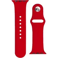 ILike Strap APS Silicone Watch Band 8/7/6/5/4/3/2 / SE (41/40 / 38mm) Strap Watchband (38 mm, 40 mm, 41 mm, Silicone), Sangles de montre, Rouge