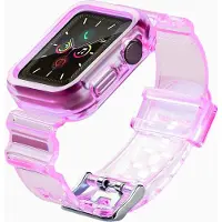 Hurtel Bracelet Light Set de remplacement pour Watch 6 44mm / Watch 5 44mm / Watch 4 44mm / Watch S (TPU), Sangles de montre, Rouge