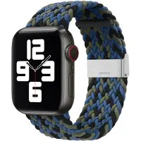 ILike Montre 38/40/41mm Braided Fabric Strap (38 mm, 40 mm, 41 mm, Tissu), Sangles de montre, Bleu