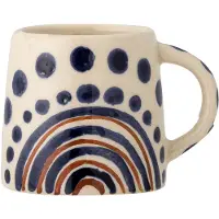 Bloomingville Tasses à expresso Shama orange lot de 6 pièces