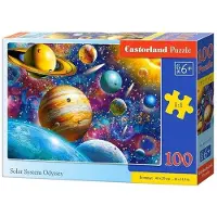 Castorland Puzzle 100 pièces Odyssée du Système Solaire 111077