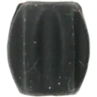Jagwire Mini Tube Top Cable Protective Rubber 50 Units Noir