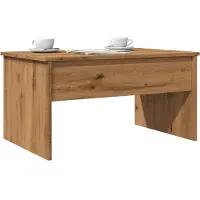 vidaXL Table basse Artisan-Chêne 80x50,5x41,5 cm Bois composite