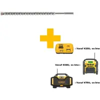 DeWalt Forets SDS-max en emballages individuels 22x920x800mm DT9421