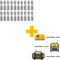 DeWalt DT7238 Embouts Torsion Ph2 - 25mm (20pcs.)