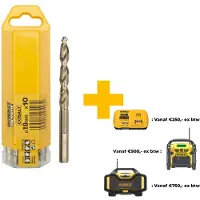 Dewalt Dt4942-qz Metal Drill Bit 10.0 Mm 10 Units Doré