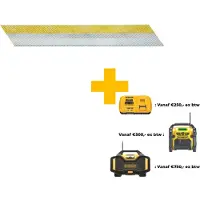 DeWalt Dnbda1550gz Nails 1.8x50 Mm 4000 Units Argenté