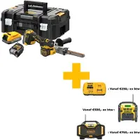 DeWalt DCM200E2T-QW Kit De Ponceuse À Bande 18 V Li-ion XR (1x 1,7 Ah) Dans TSTAK - 13 Mm