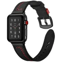 Beline pasek Watch 20mm Casual czarnyblack (20 mm, cuir écologique, Plastique), Sangles de montre, Noir