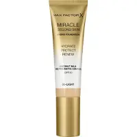 Max Factor Miracle Second Skin Fond de Teint Hybride SPF20 03 Léger 30 ml