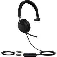Yealink Casque UH38 MONO TEAMS -W/O BAT Noir