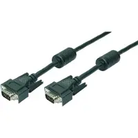 Logilink Vga Male Cable 20 M Noir