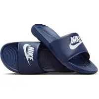 Nike Mule 'Victori One' bleu foncé / blanc