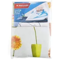 BRILANZ Housse pour table à repasser 110 x 30 cm, dimensions 114 x 34 cm, vert