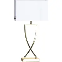 By Rydens Lampe de Table , Omega, Or / laiton, Salon / séjour, Tissu / textile, Moderne