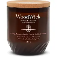 Woodwick ReNew Cherry Blossom & Vanilla (fleurs de cerisier et vanille) - 184,0 g