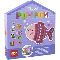APLI Kids Apli Agipa Boite My First Pompom Collage