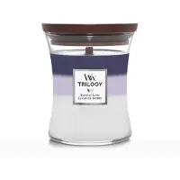 Woodwick Trilogy Evening Luxe bougie parfumée 275 g
