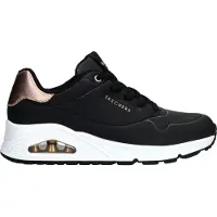 SKECHERS Baskets basses 'Uno-Golden Air' noir chiné