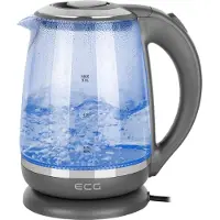 Ecg RK 2020 bouilloire électrique 2 L 2200 W Gris, transparent