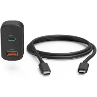 Ginza.se Bloc secteur USB-C - - 65W - Power Delivery - Compatible MacBook - Noir