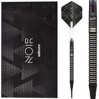 Unicorn Champion du monde Gary Anderson NOIR Boîte de présentation des fléchettes souples (18 g)