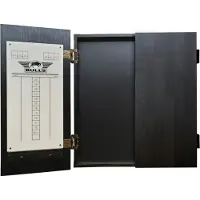 Bull's Cible de fléchettes Bulls NL CLASSIC avec meuble en bois