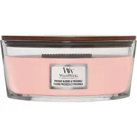 Woodwick Fleurs pressées et patchouli expédient des fleurs pressées et une bougie parfumée au patchouli - 16 oz