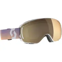 SCOTT Lcg Compact Ls Ski Goggles Blanc,Rose Light Sensitive Bronze Chrome/CAT1-3