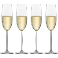 Schott zwiesel Flûte à champagne Muse 7 4 pièces, Verres à vin, Transparent