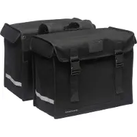 New Looxs double sacoche de vélo Canvas Camping 66 litres noir - 031.410