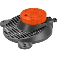 Gardena Arroseur multisurfaces Plus Boogie Classic de Gardena : arroseur de pelouse pour 6 formes de surfaces différentes (cercle, demi-cercle, carré, rectangle, ellipse, jet à points), support sûr (2073-20)