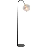 Light & Living Lampe de pied Rakel Noir