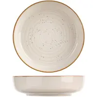 Cosy & Trendy Baltic-Vanilla - Assiettes Creuses - D18,5xh5cm - Céramique - (Ensemble de 6)