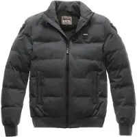Blauer Veste textile de moto College, grise, 3XL