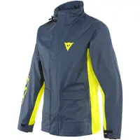 Dainese Veste de pluie moto Storm 2, bleu/jaune, S
