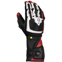 Knox Handroid MK V, gants ,Noir/Blanc/Rouge ,S